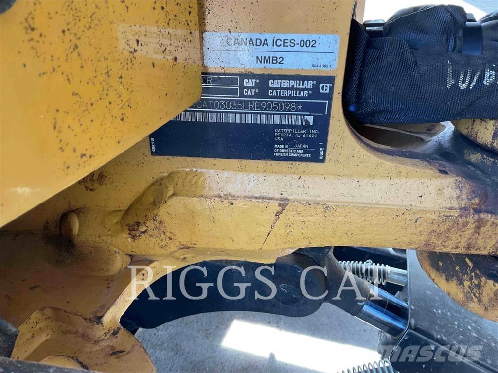 CAT 303.5 A Lánctalpas kotrók