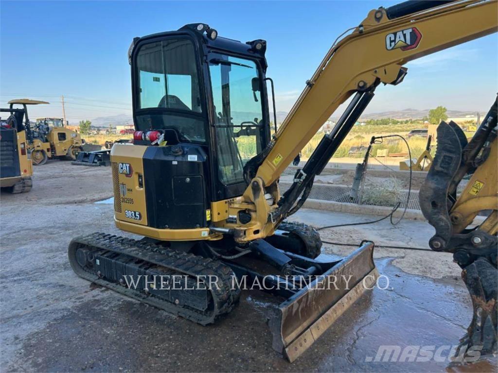 CAT 303.5 C3TH Lánctalpas kotrók