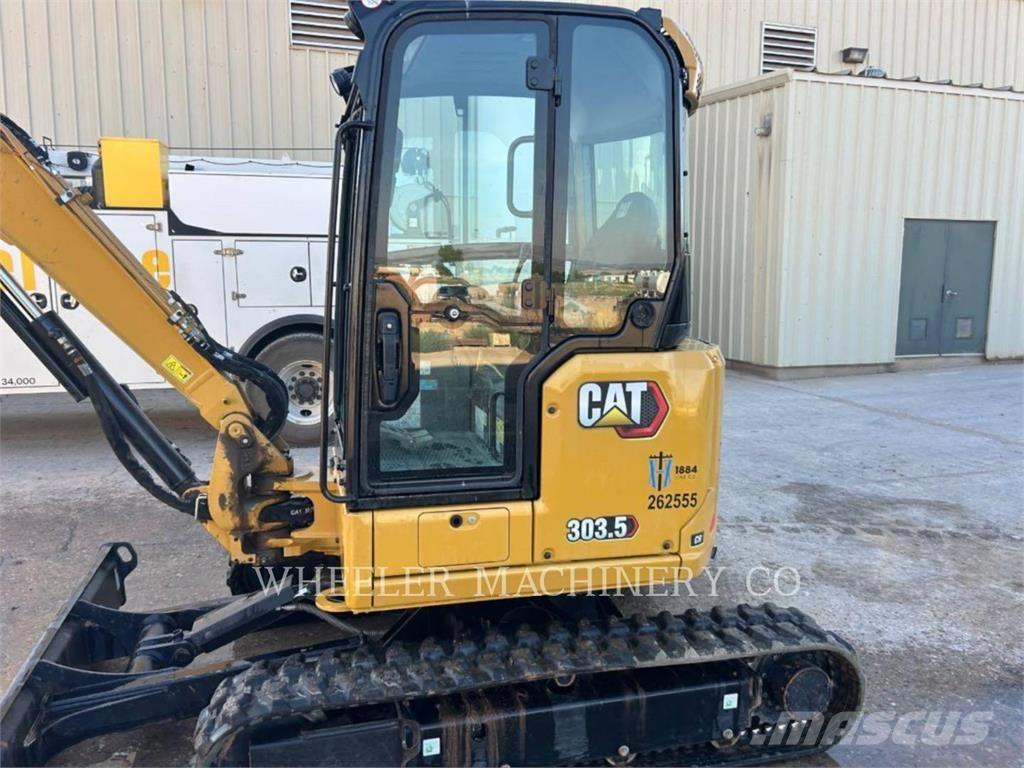 CAT 303.5 C3TH Lánctalpas kotrók