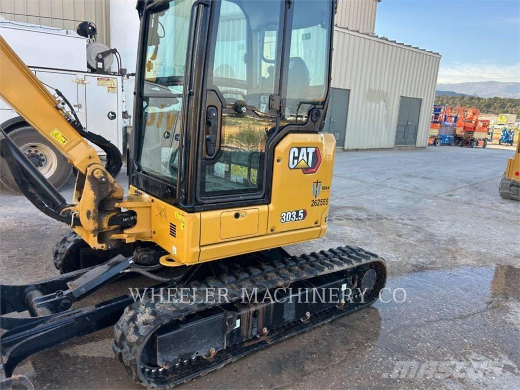CAT 303.5 C3TH Lánctalpas kotrók