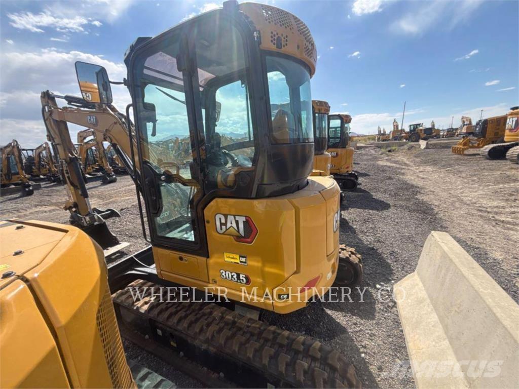 CAT 303.5 C3TH Lánctalpas kotrók