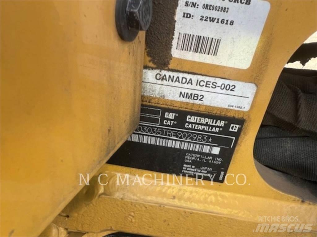 CAT 303.5 CRCB Lánctalpas kotrók
