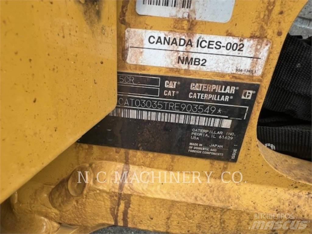 CAT 303.5 CRCB Lánctalpas kotrók
