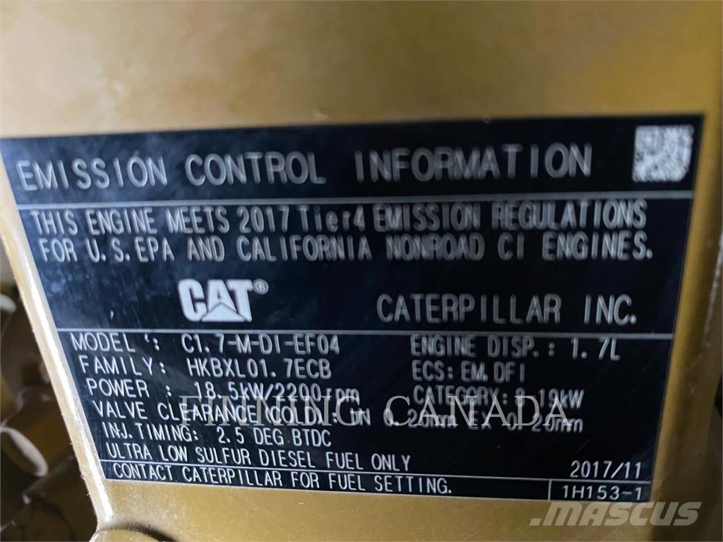 CAT 303.5E2 CR Lánctalpas kotrók