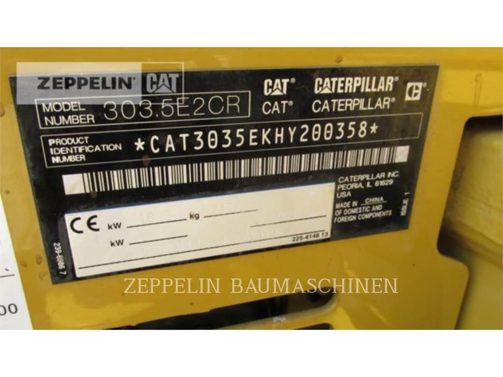 CAT 303.5ECR Lánctalpas kotrók