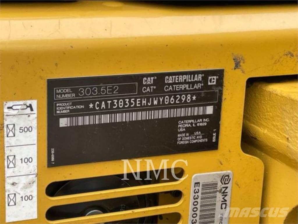 CAT 303.5ECR Lánctalpas kotrók
