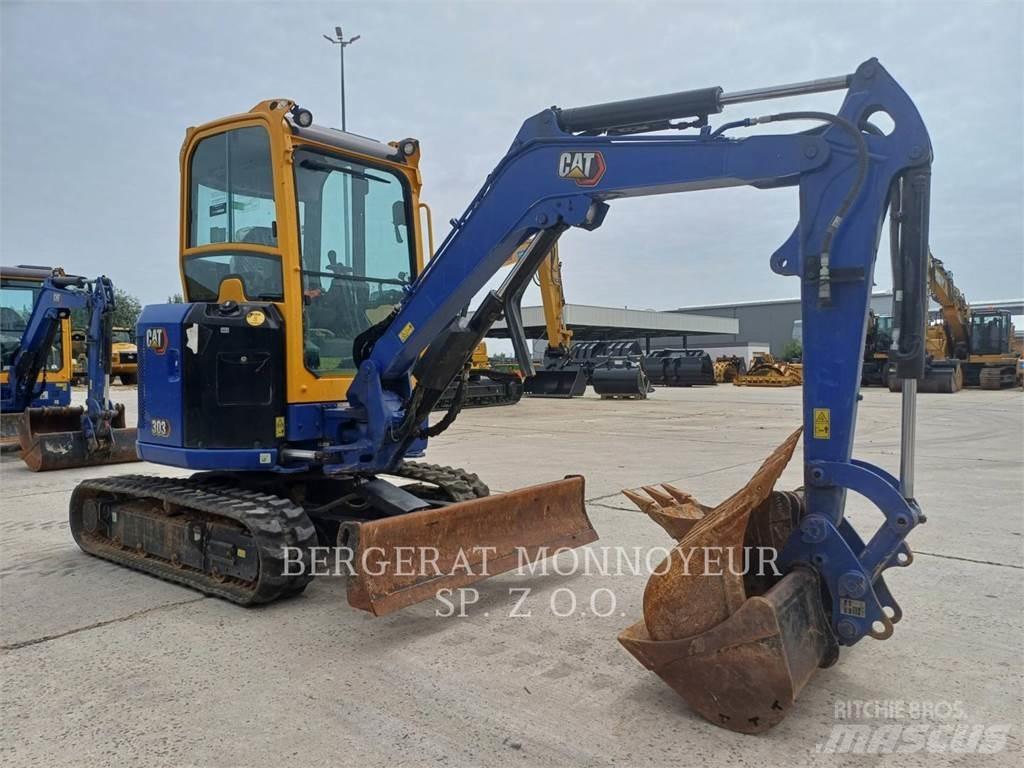 CAT 303 CR Lánctalpas kotrók