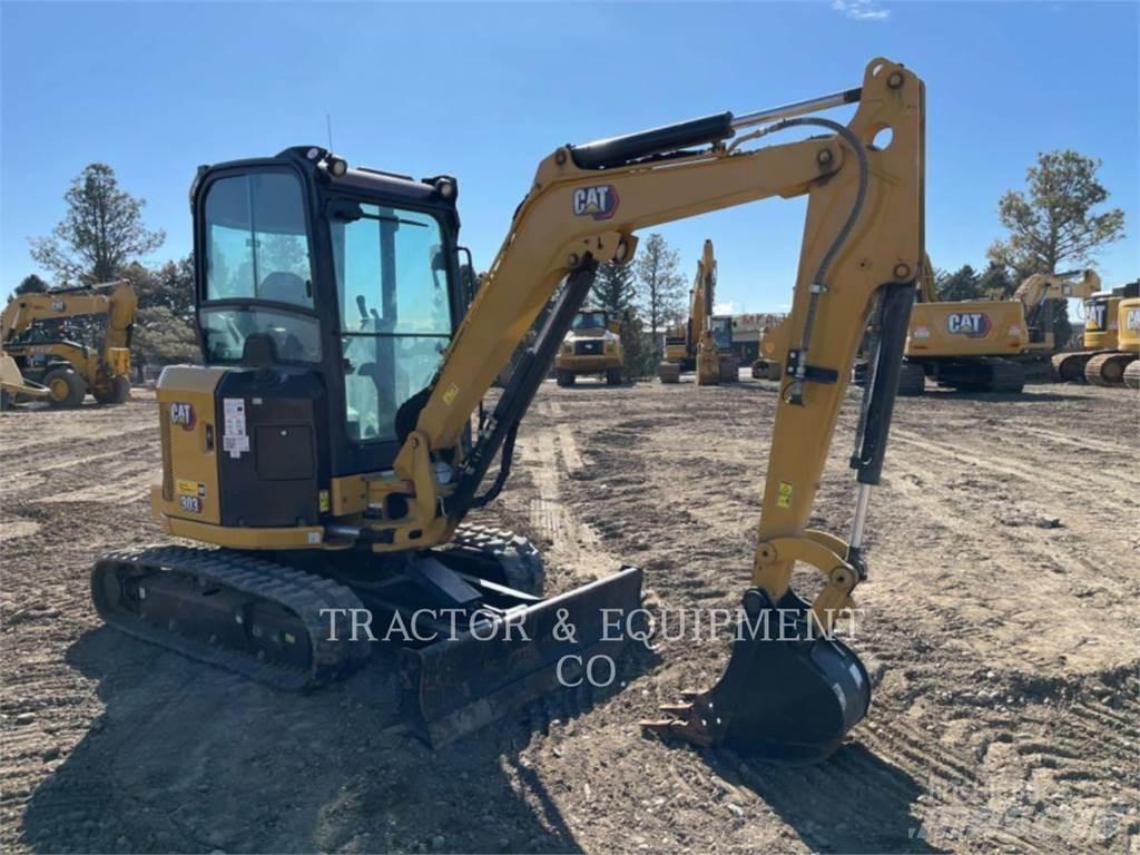 CAT 303 CRCB Lánctalpas kotrók