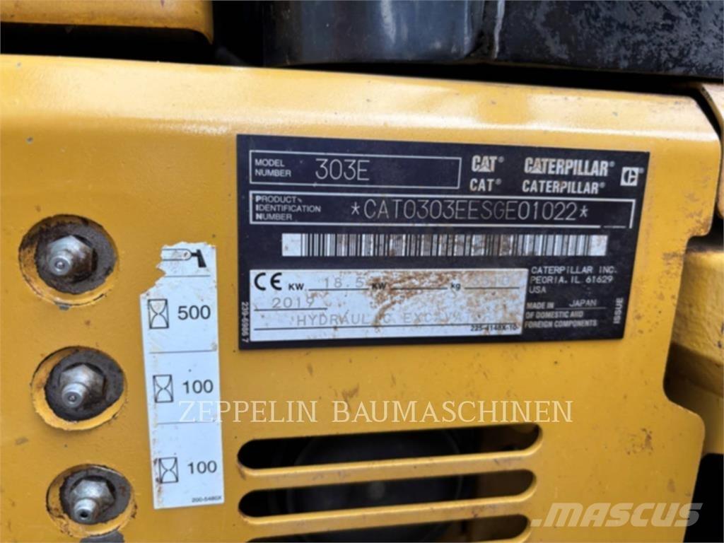CAT 303ECR Lánctalpas kotrók