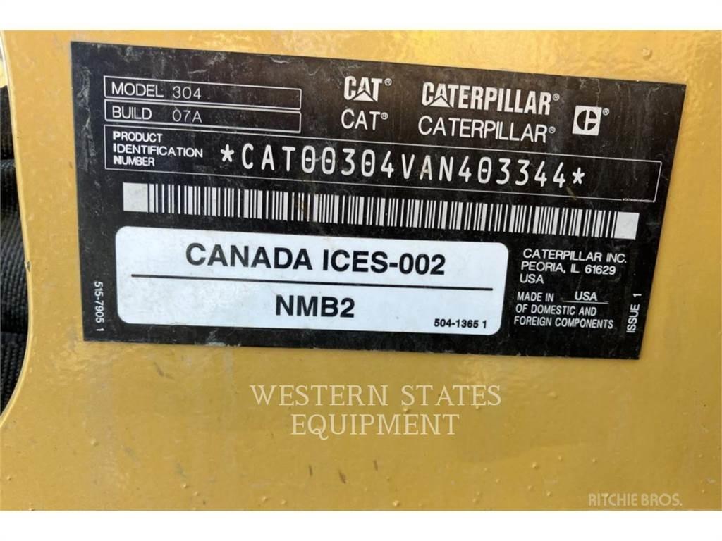 CAT 304 Lánctalpas kotrók