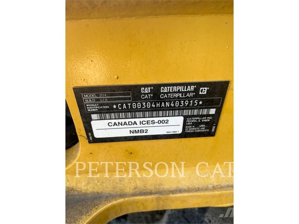 CAT 304 Lánctalpas kotrók