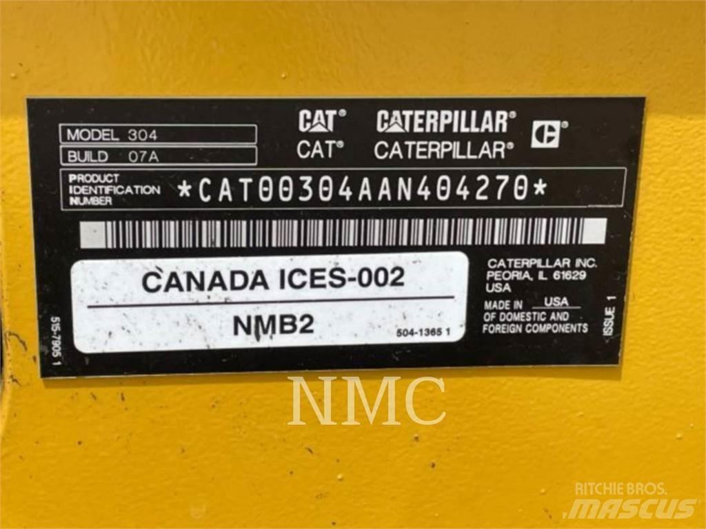 CAT 304-07 Lánctalpas kotrók