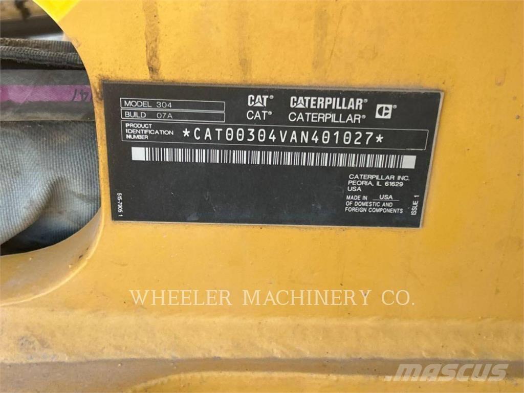 CAT 304 C1 TH Lánctalpas kotrók