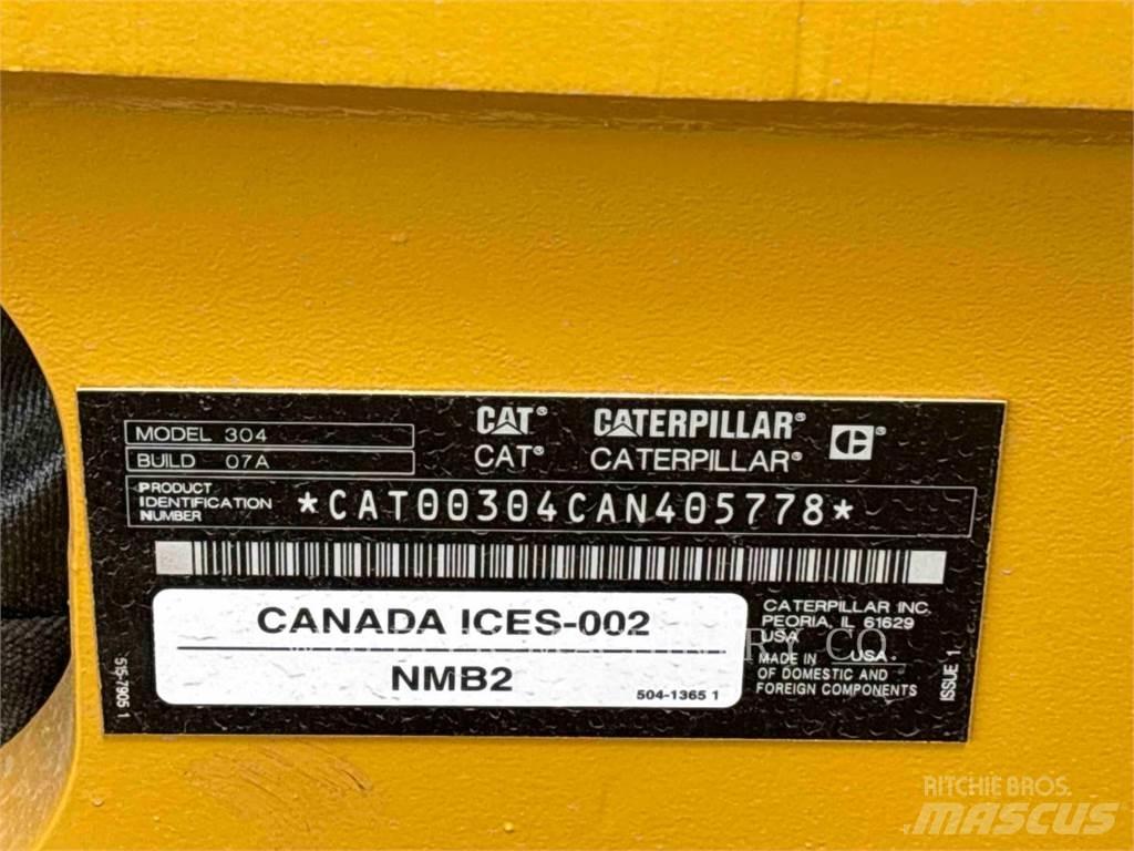 CAT 304 C3 THA Lánctalpas kotrók