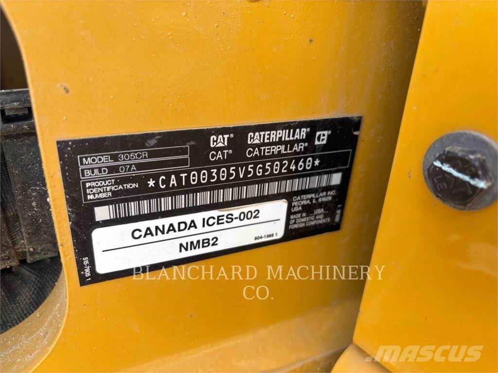 CAT 305 Lánctalpas kotrók