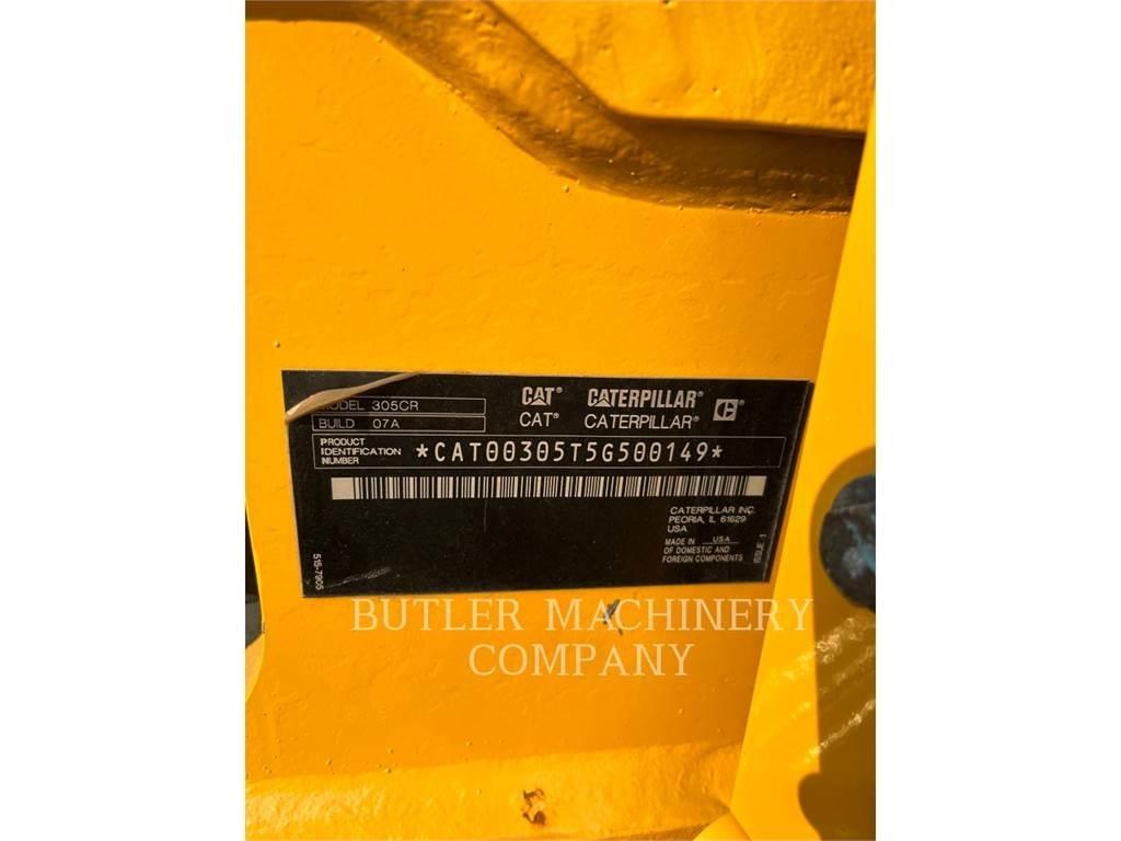 CAT 305-07A Lánctalpas kotrók