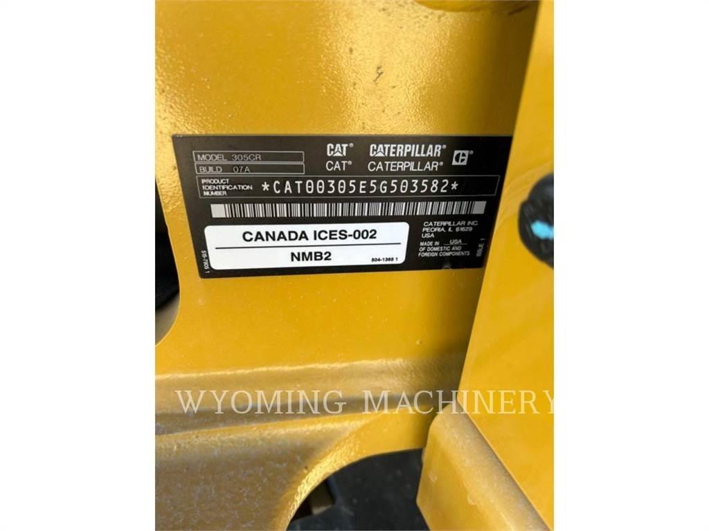 CAT 305-07CR Lánctalpas kotrók