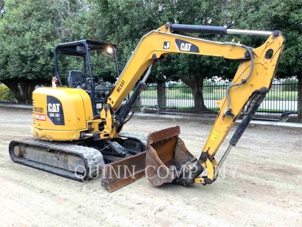 CAT 305.5E2 Lánctalpas kotrók