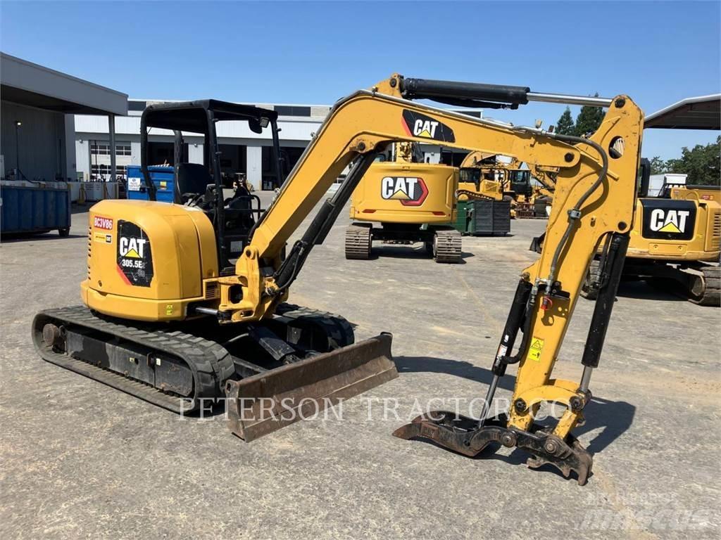 CAT 305.5E2 Lánctalpas kotrók