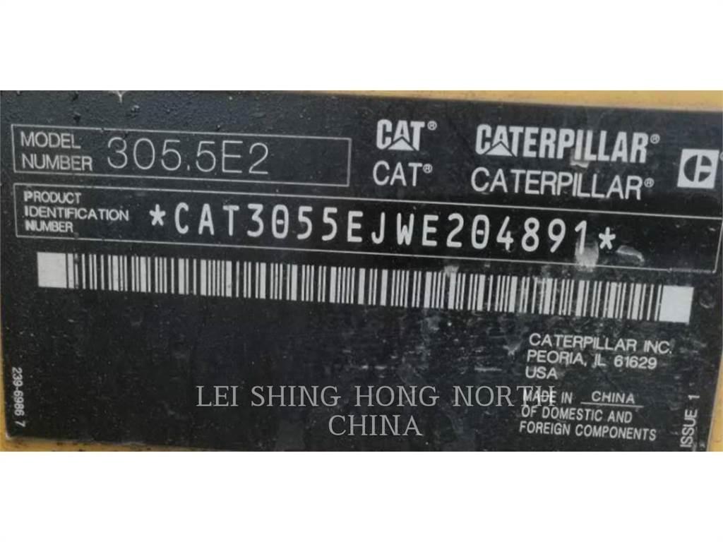 CAT 305.5E2 Lánctalpas kotrók