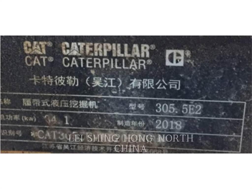 CAT 305.5E2 Lánctalpas kotrók
