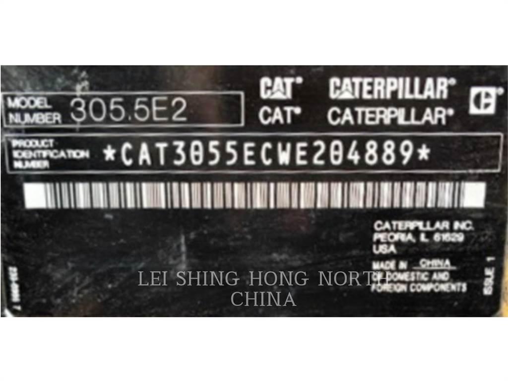 CAT 305.5E2 Lánctalpas kotrók