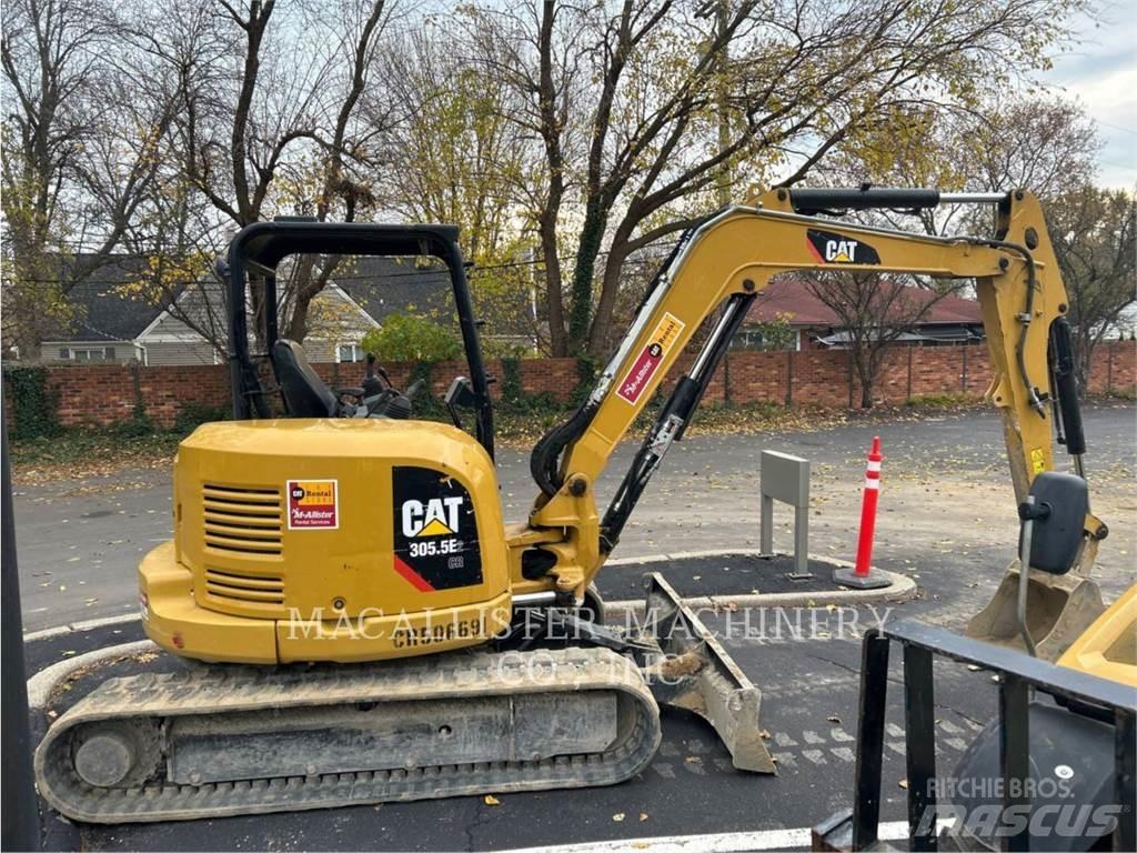 CAT 305.5E2CR Lánctalpas kotrók