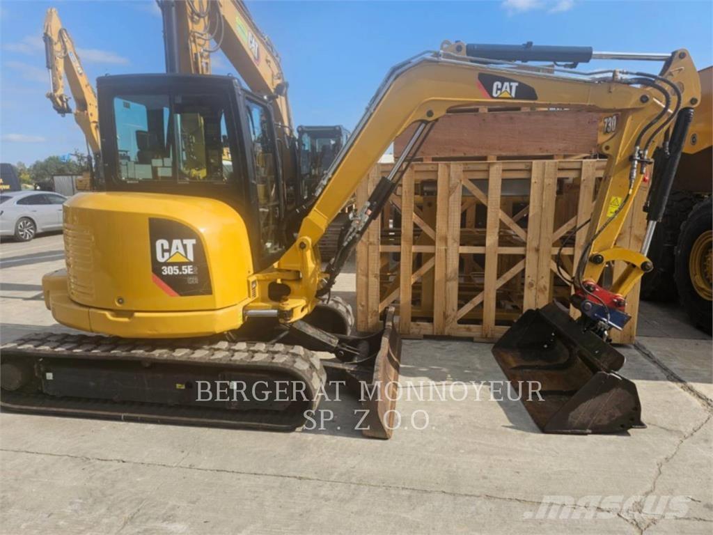 CAT 305.5E2CR Lánctalpas kotrók