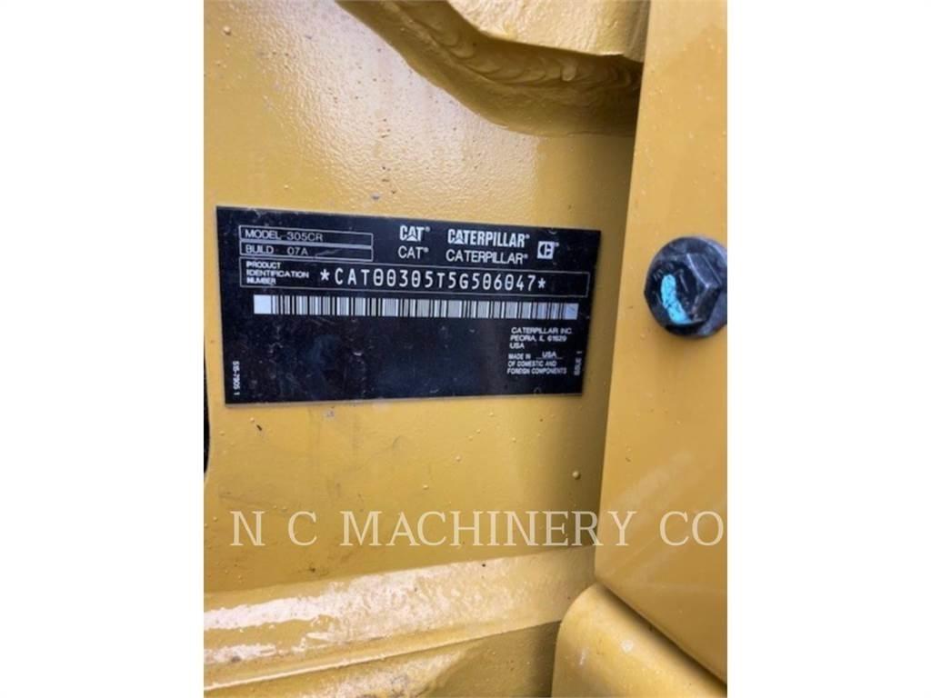 CAT 305 CRCB Lánctalpas kotrók