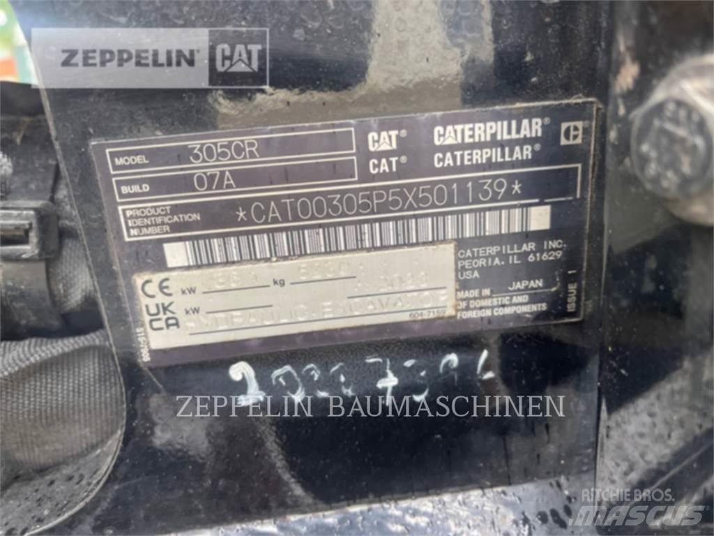 CAT 305CR-07A Lánctalpas kotrók