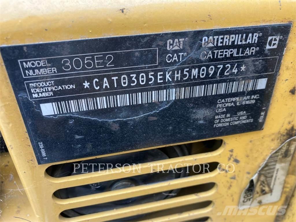 CAT 305E2 Lánctalpas kotrók
