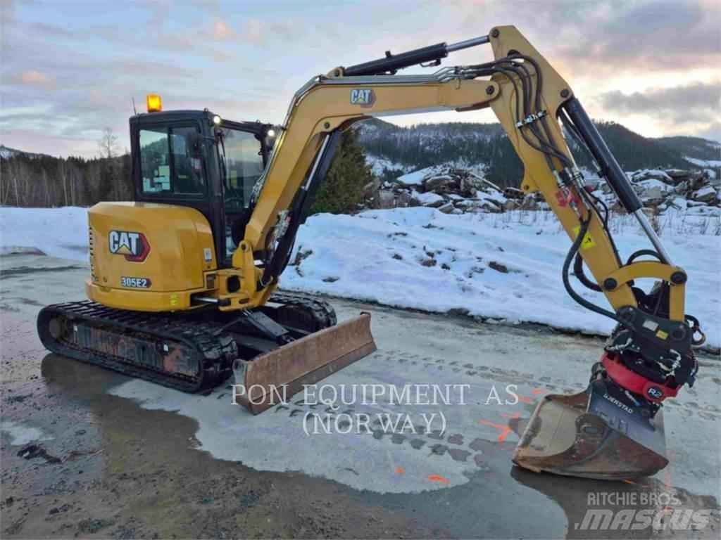 CAT 305E2CR Lánctalpas kotrók