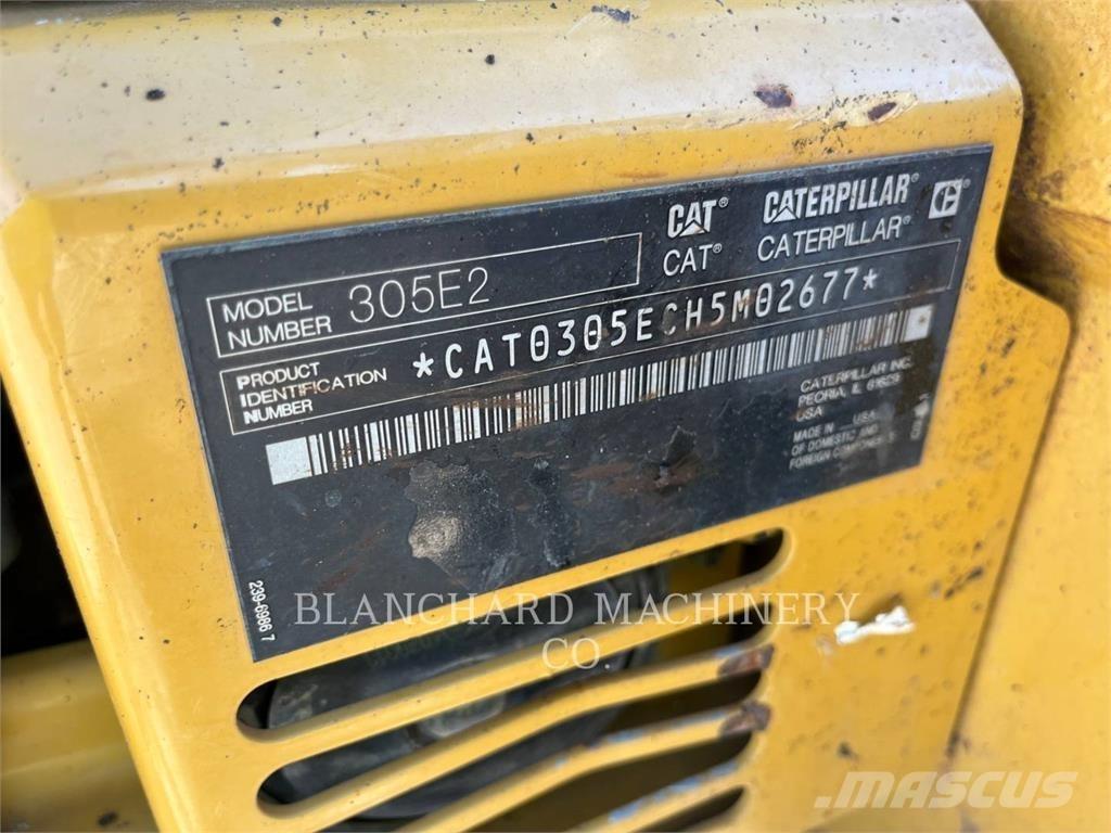 CAT 305E2CR Lánctalpas kotrók