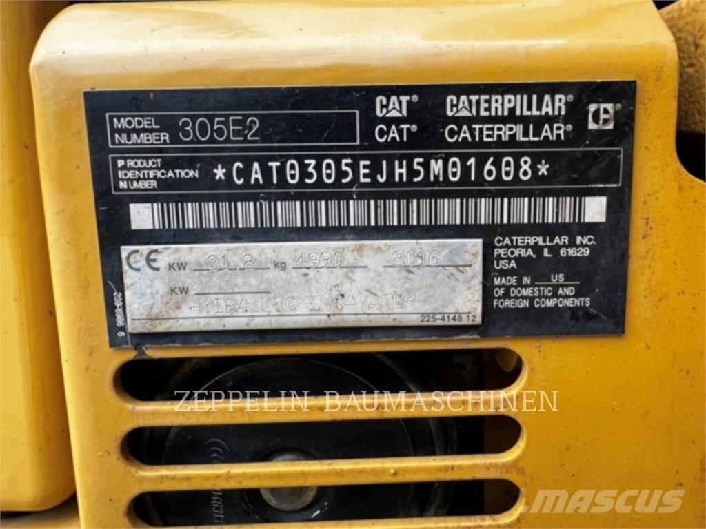 CAT 305ECR Lánctalpas kotrók