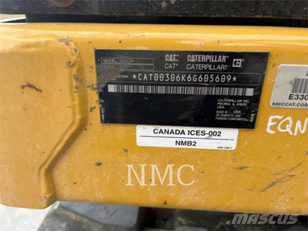 CAT 306 Lánctalpas kotrók