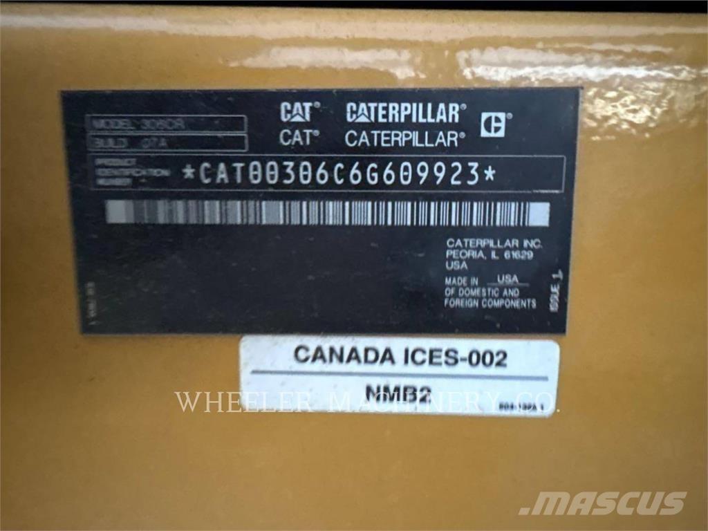 CAT 306 C3 THQ Lánctalpas kotrók