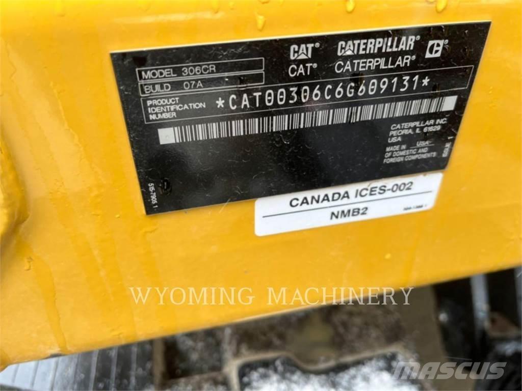 CAT 306 CR Lánctalpas kotrók
