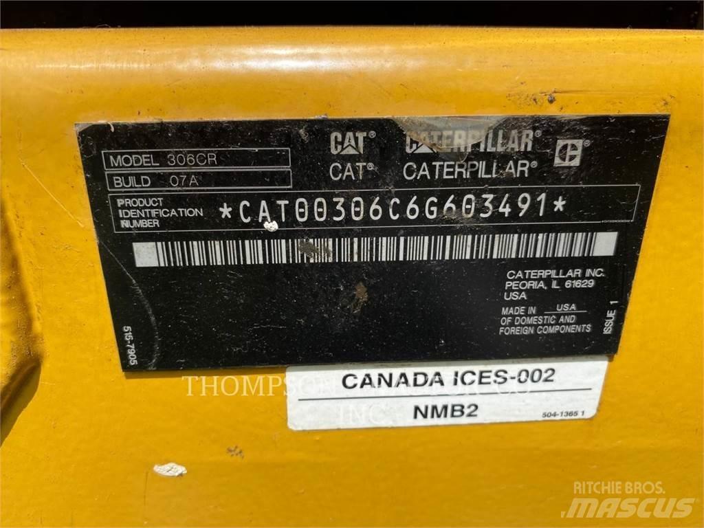 CAT 306CR Lánctalpas kotrók