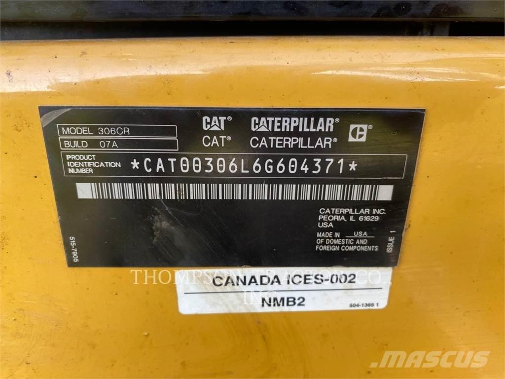 CAT 306CR Lánctalpas kotrók
