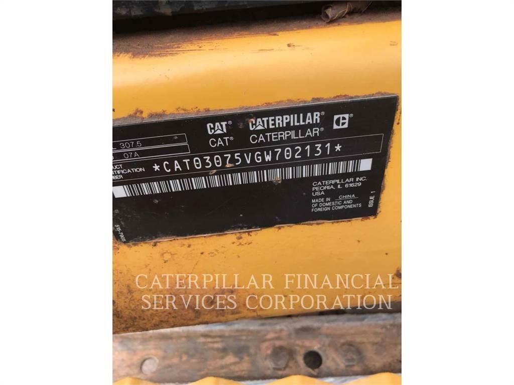 CAT 307.5-07 Lánctalpas kotrók