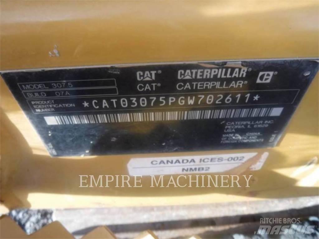 CAT 307.5-07 Lánctalpas kotrók