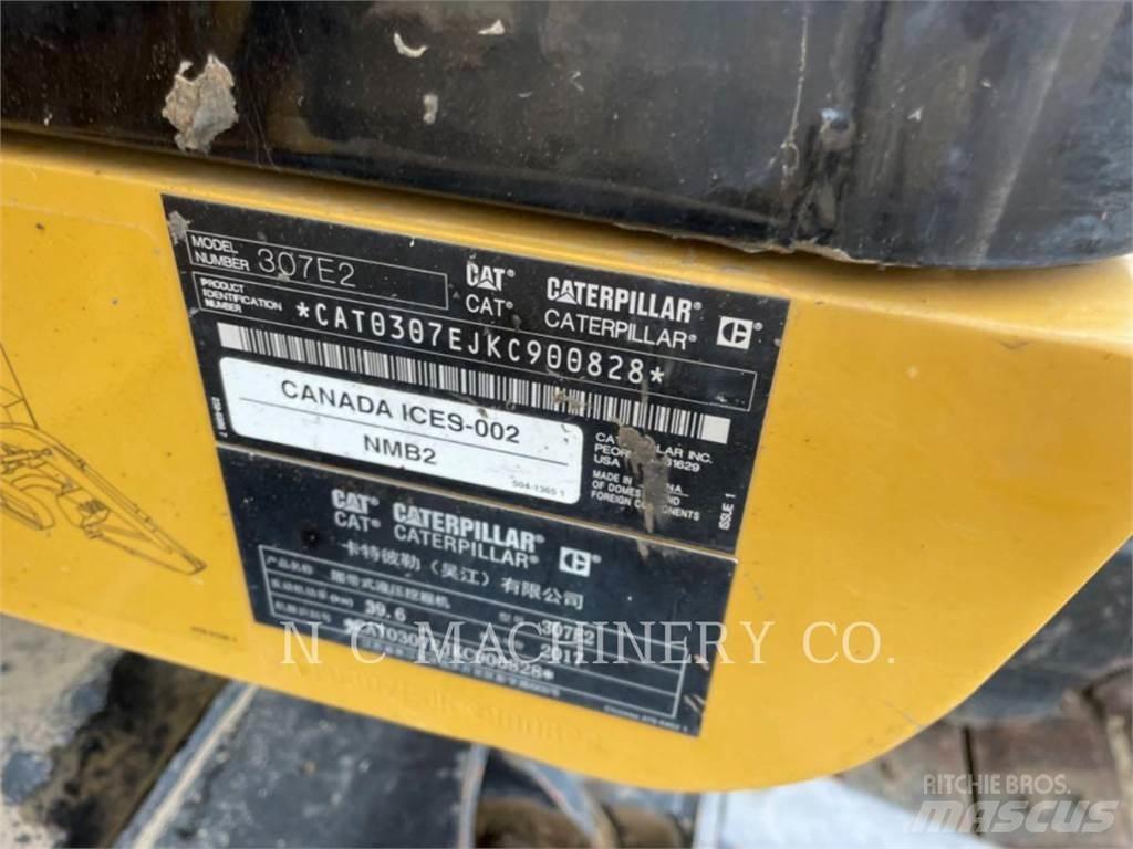 CAT 307E2 Lánctalpas kotrók