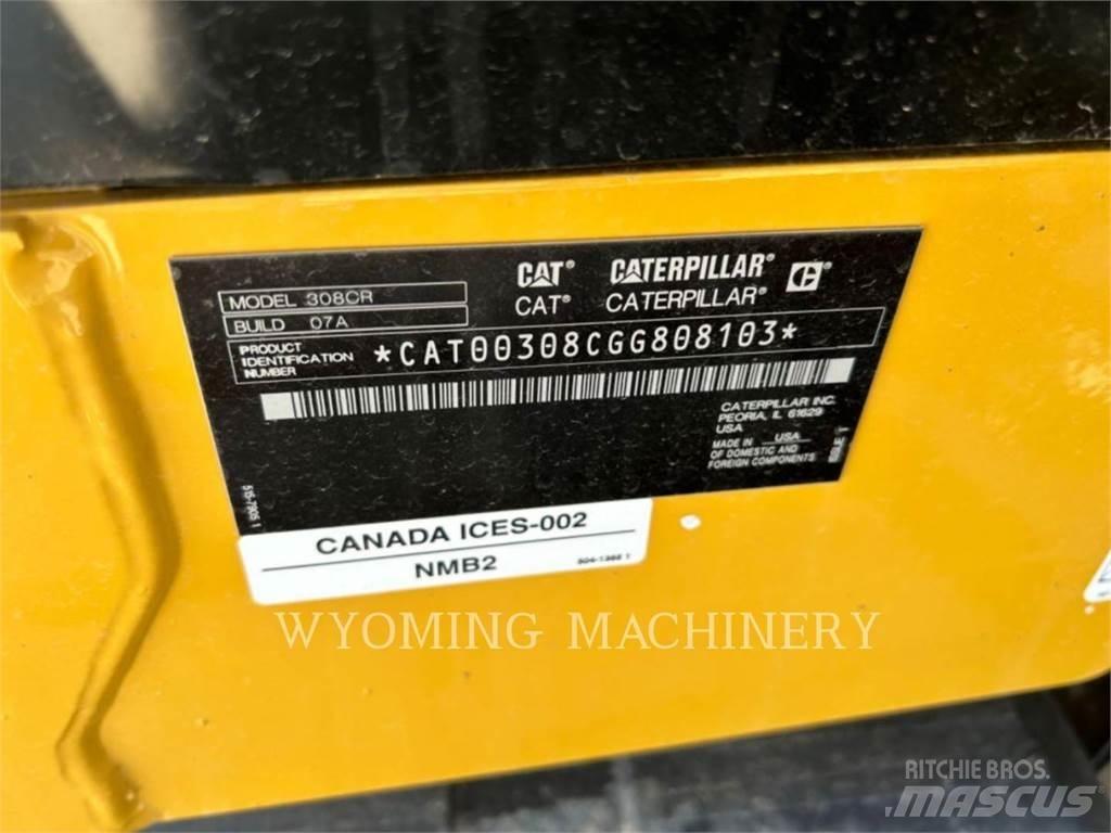CAT 308 Lánctalpas kotrók