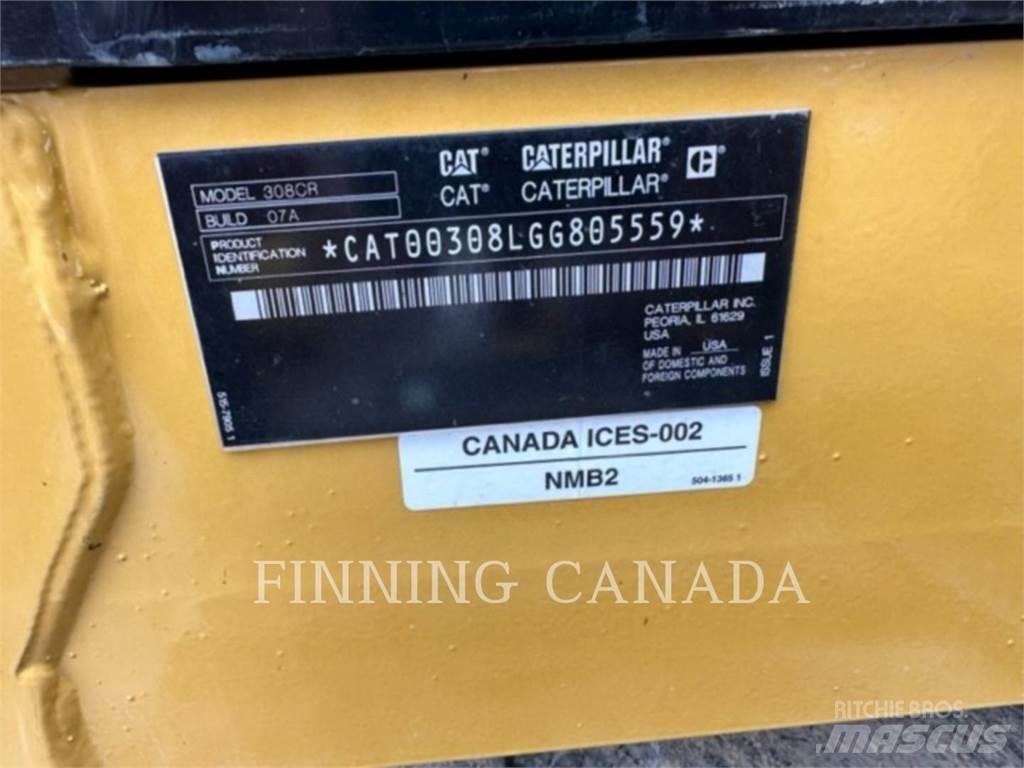 CAT 308-07 Lánctalpas kotrók