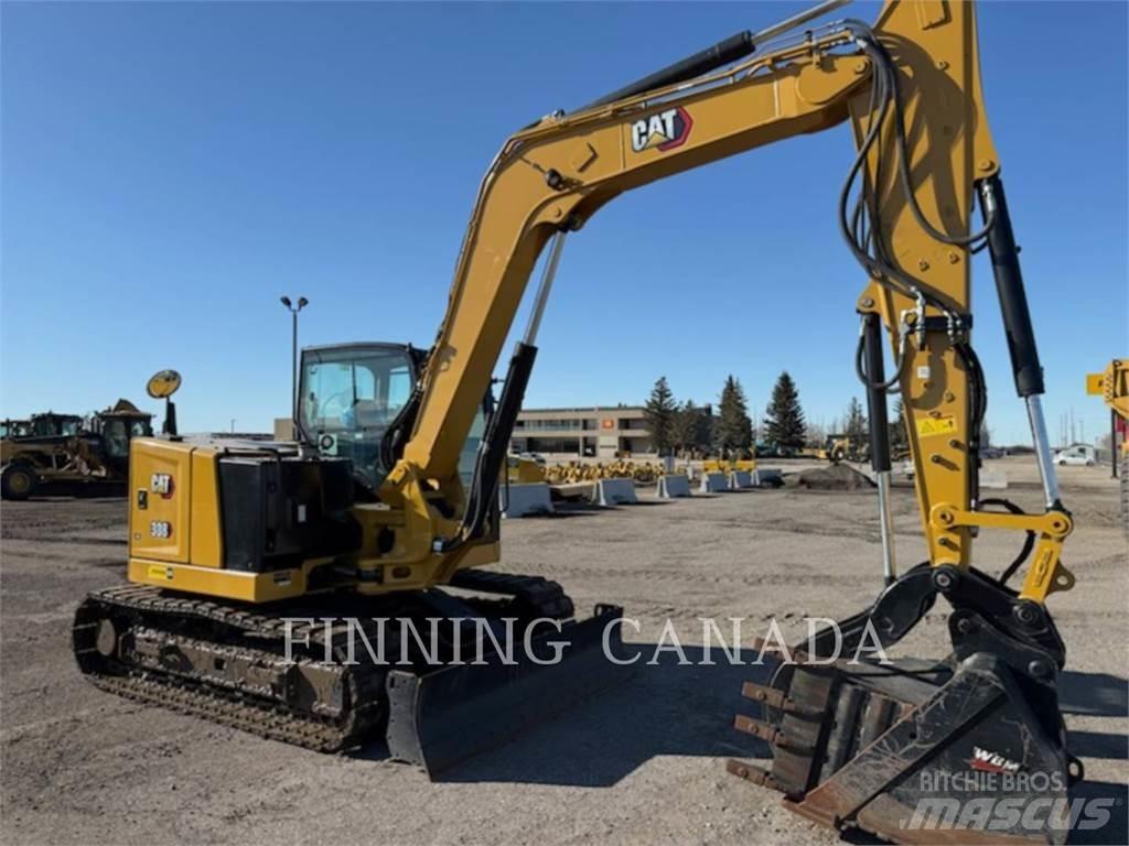 CAT 308-07 Lánctalpas kotrók