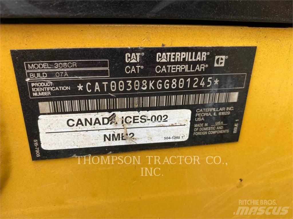 CAT 308CR Lánctalpas kotrók