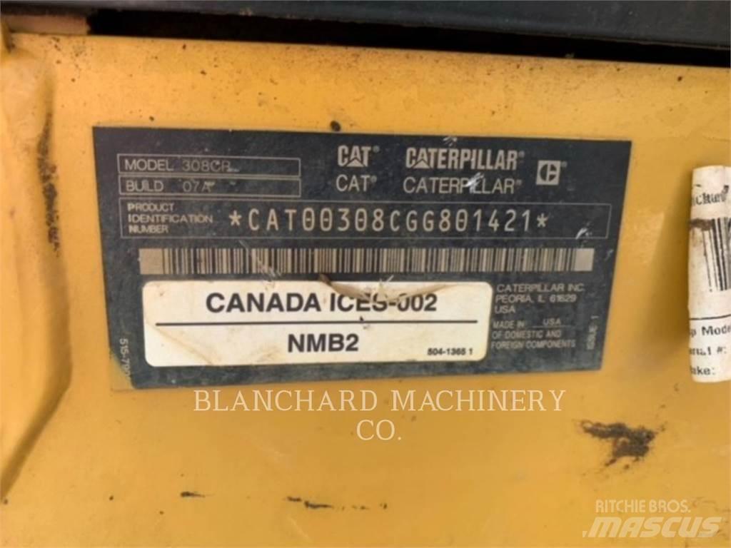 CAT 308CR Lánctalpas kotrók