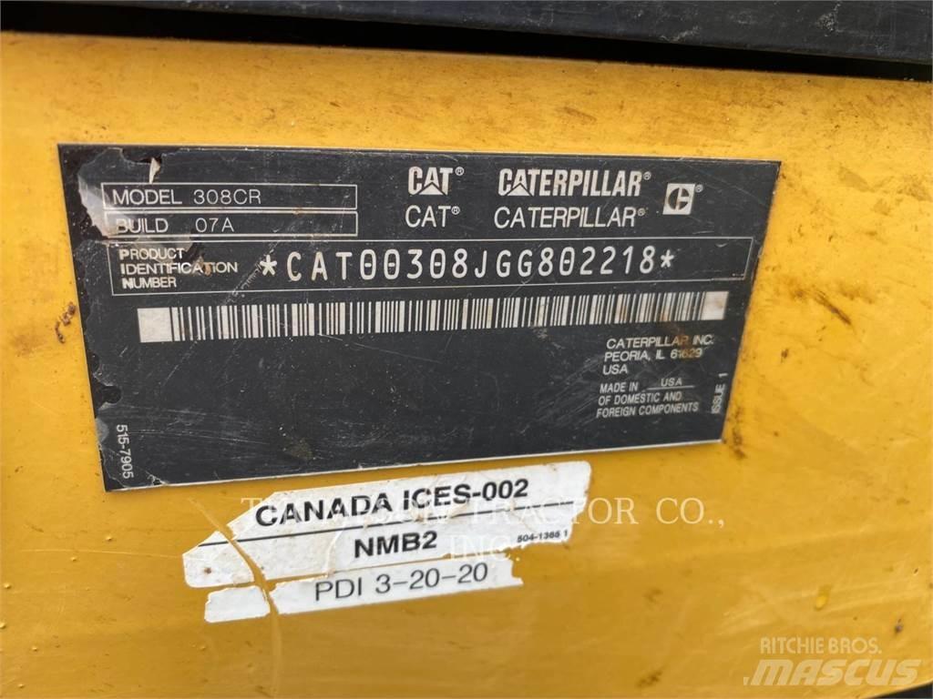 CAT 308CR Lánctalpas kotrók