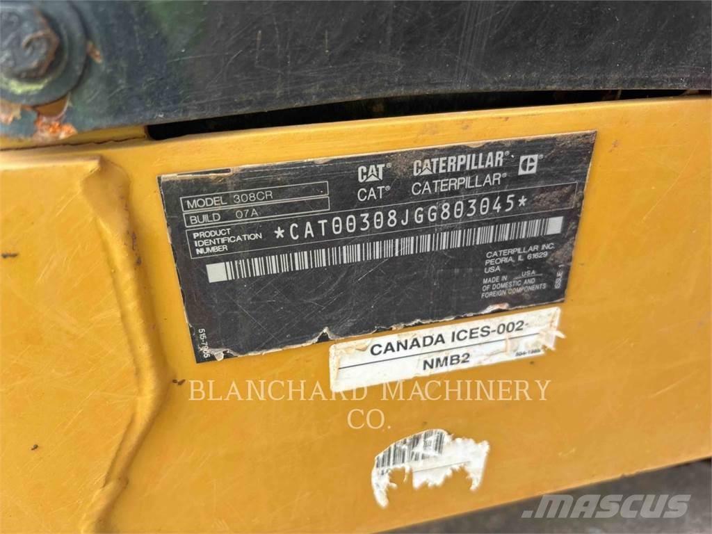CAT 308CR Lánctalpas kotrók