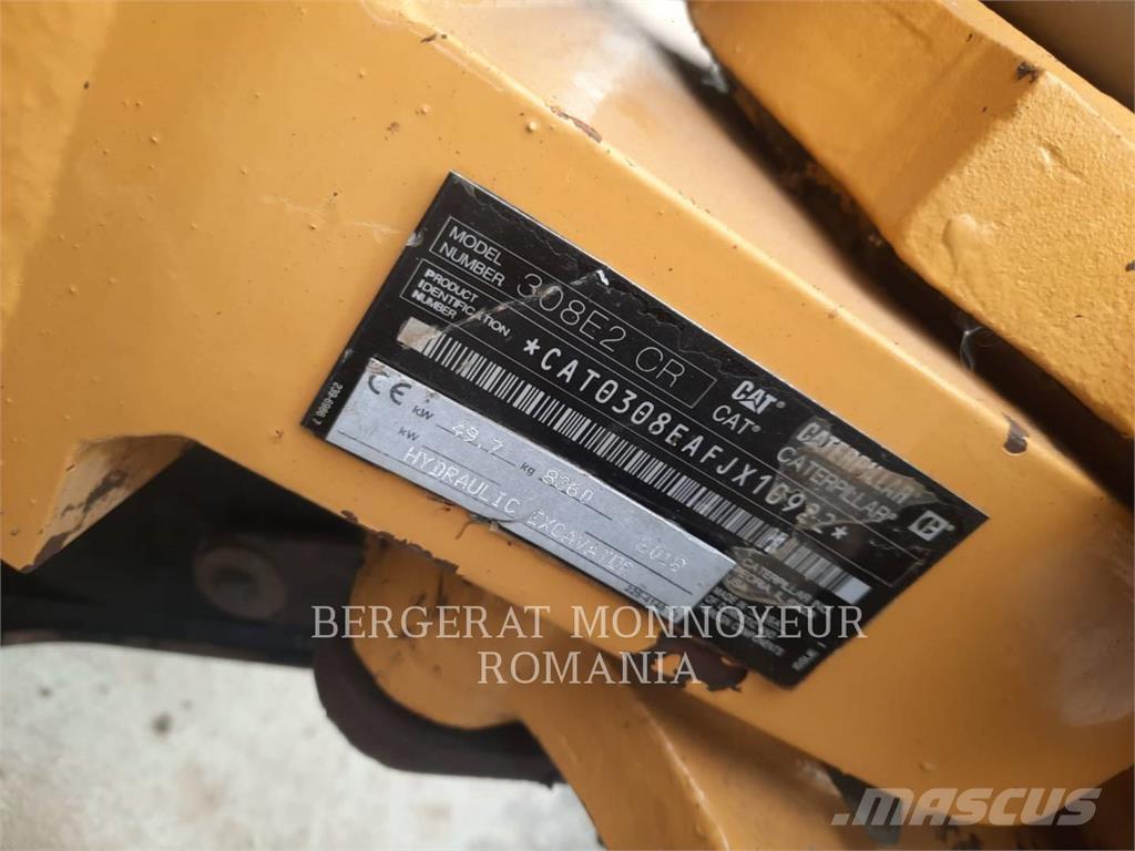 CAT 308E2CRSB Lánctalpas kotrók